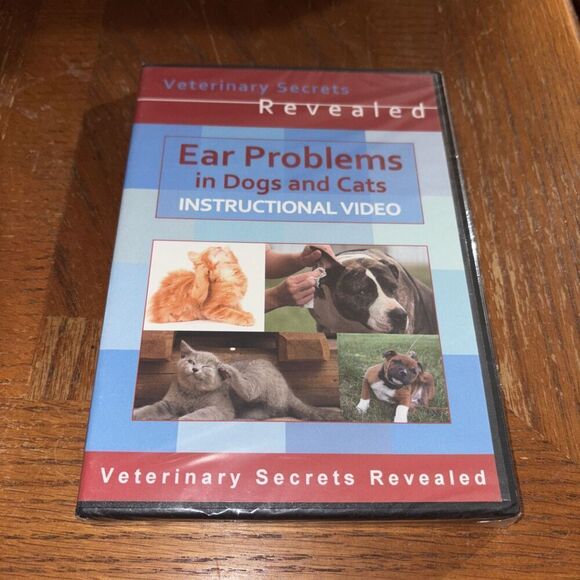 Ear Problems In Dogs & Cats - New! Veterinary Secrets Revealed Instructional DVD